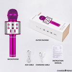 Bustle™ Bluetooth Karaoke Microphone - Charge Trend