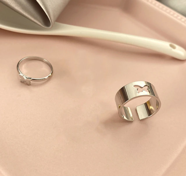 Butterfly Promise Rings - Charge Trend