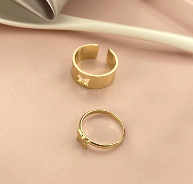 Butterfly Promise Rings - Charge Trend