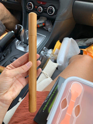 Resuable Bamboo Drinking Straws - Save The Turtles - Charge Trend