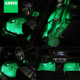 LED Car Atmosphere Lights - Charge Trend