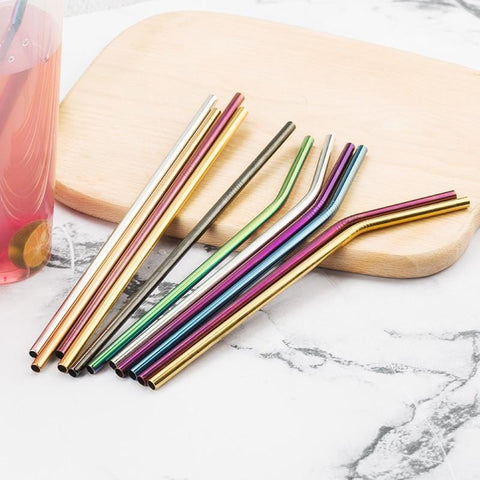 Reusable Stainless Steel Straws - Charge Trend