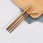 Reusable Stainless Steel Straws - Charge Trend