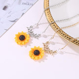 Sunflower Necklace - Charge Trend