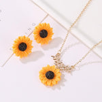 Sunflower Necklace - Charge Trend